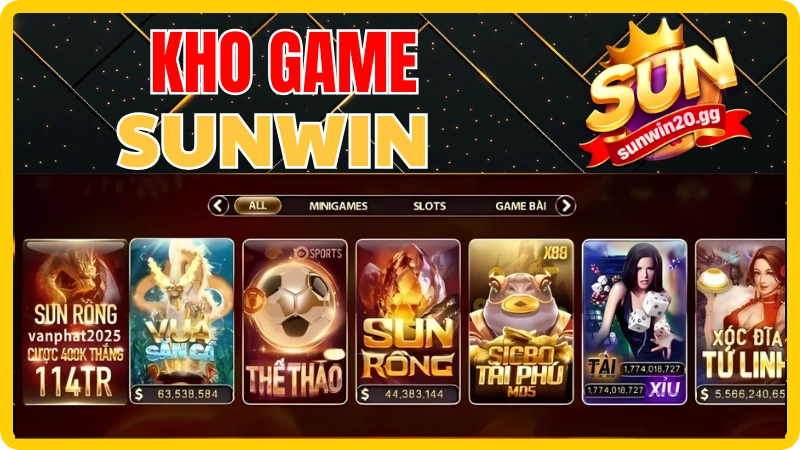 Game Sunwin – Khám phá hệ sinh thái game đổi thưởng 2026